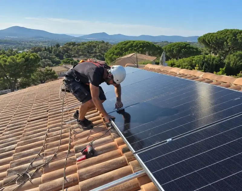 Installateur panneaux solaires Tanus — pose photovoltaïque sur toiture