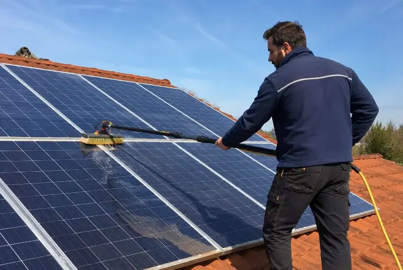Nettoyage et entretien de panneaux solaires à Tanus