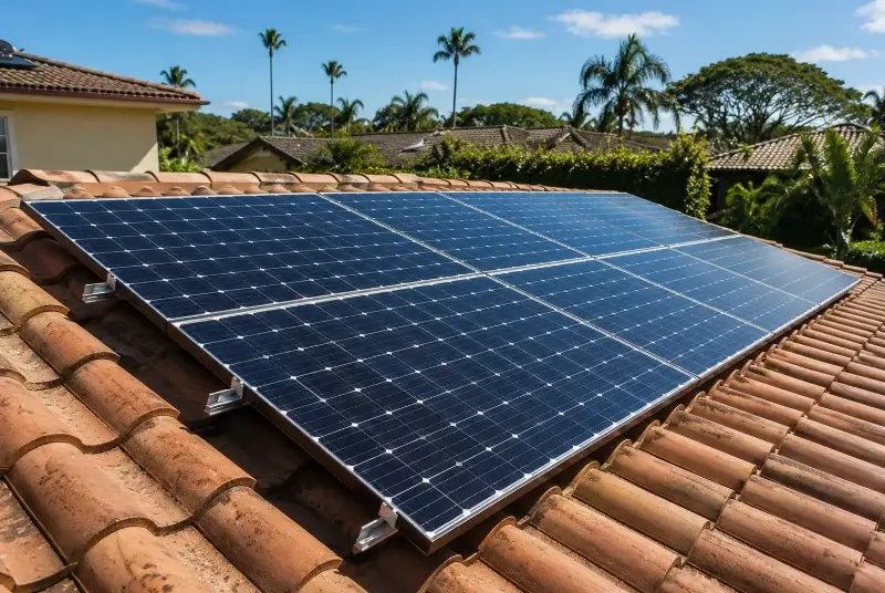 Installation de panneaux solaires à Tanus